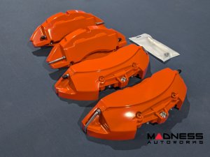 Tesla Model Y Brake Caliper Cover Kit - RWD - Set of 4 - Orange